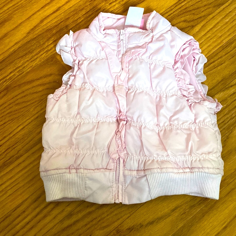 Light pink vest coat